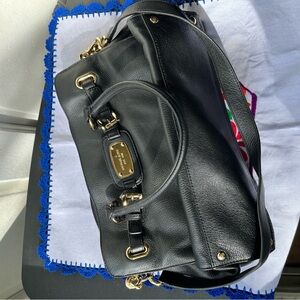 Black Michael Kors Leather Handbag